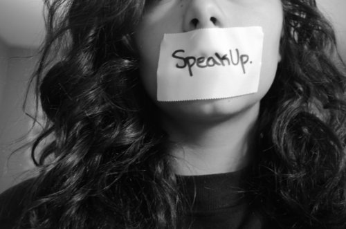 speak up
